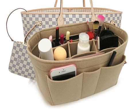 louis vuitton bag insert organizer|louis vuitton neverfull bag organizer.